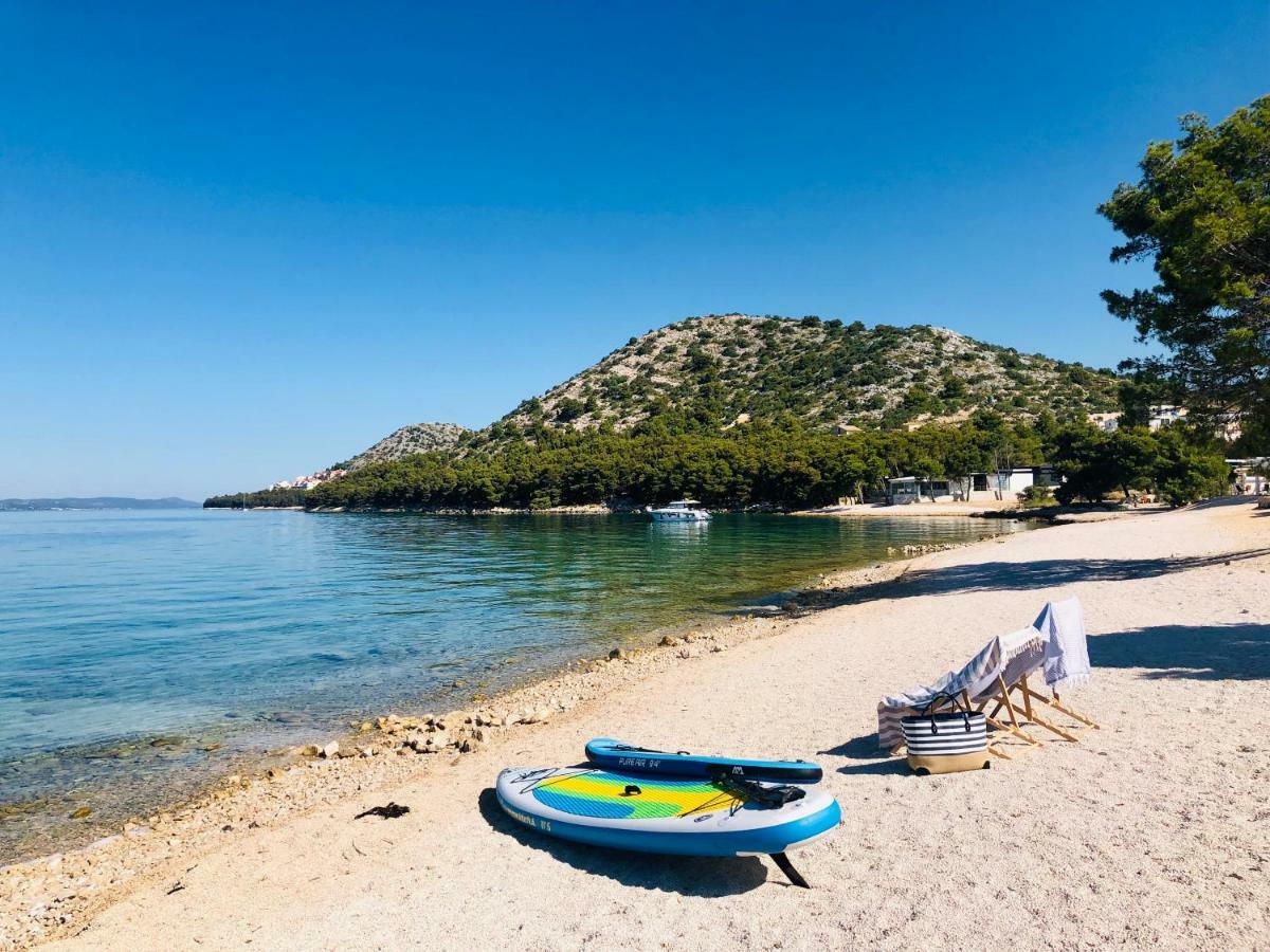 Ecobeachvilla Buqez 9 Pakoštane Buitenkant foto